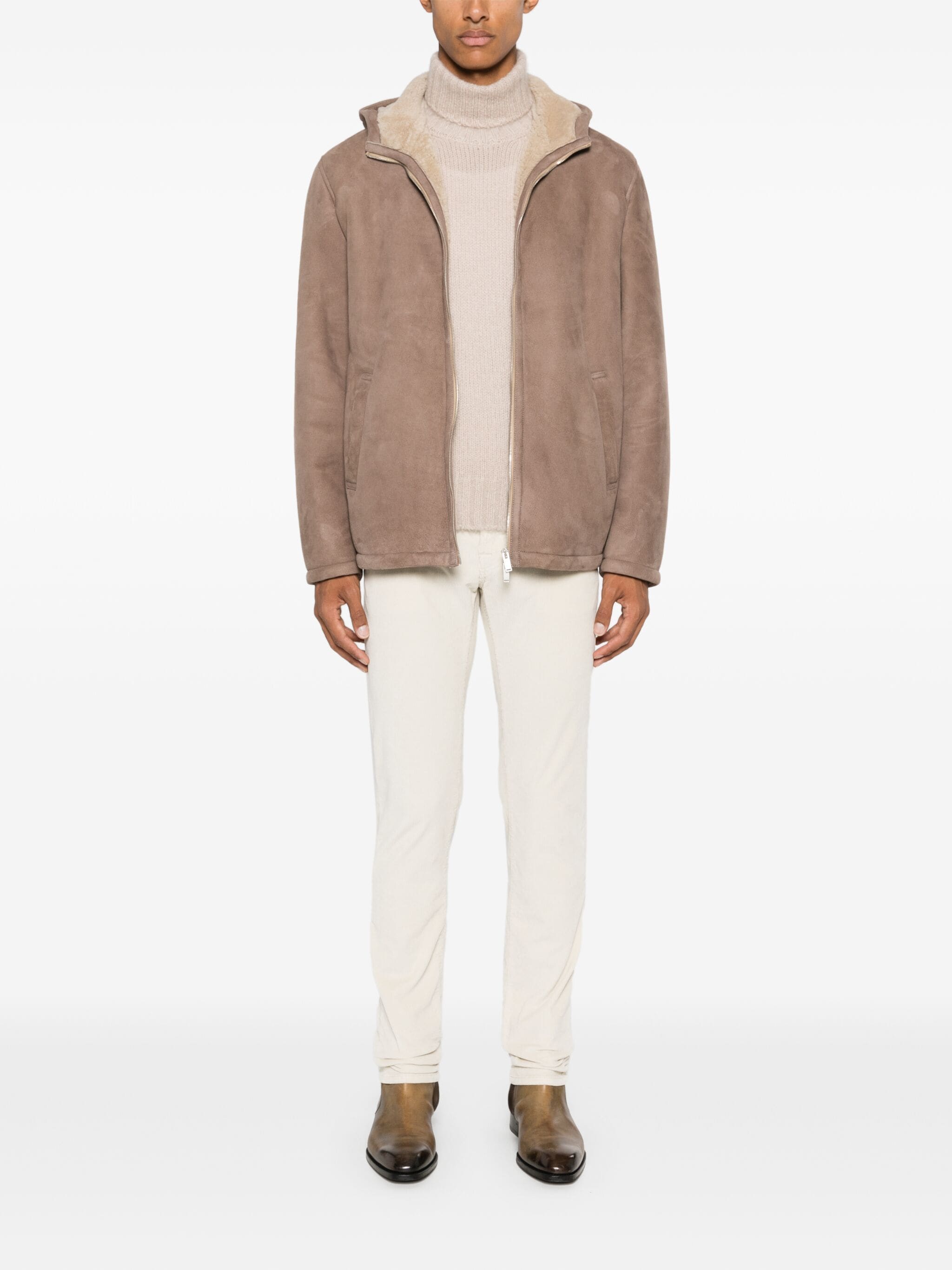 TOM FORD Turtleneck Knitted Sweater Pale Pink