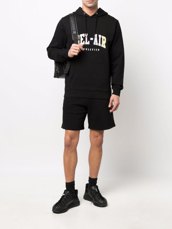 BEL-AIR ATHLETICS Logo Hoodie Black