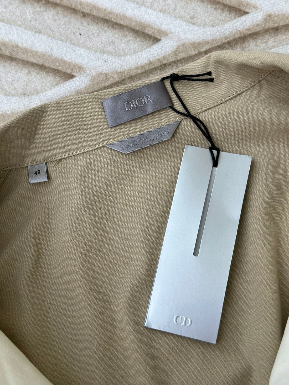 Khaki white Jacket