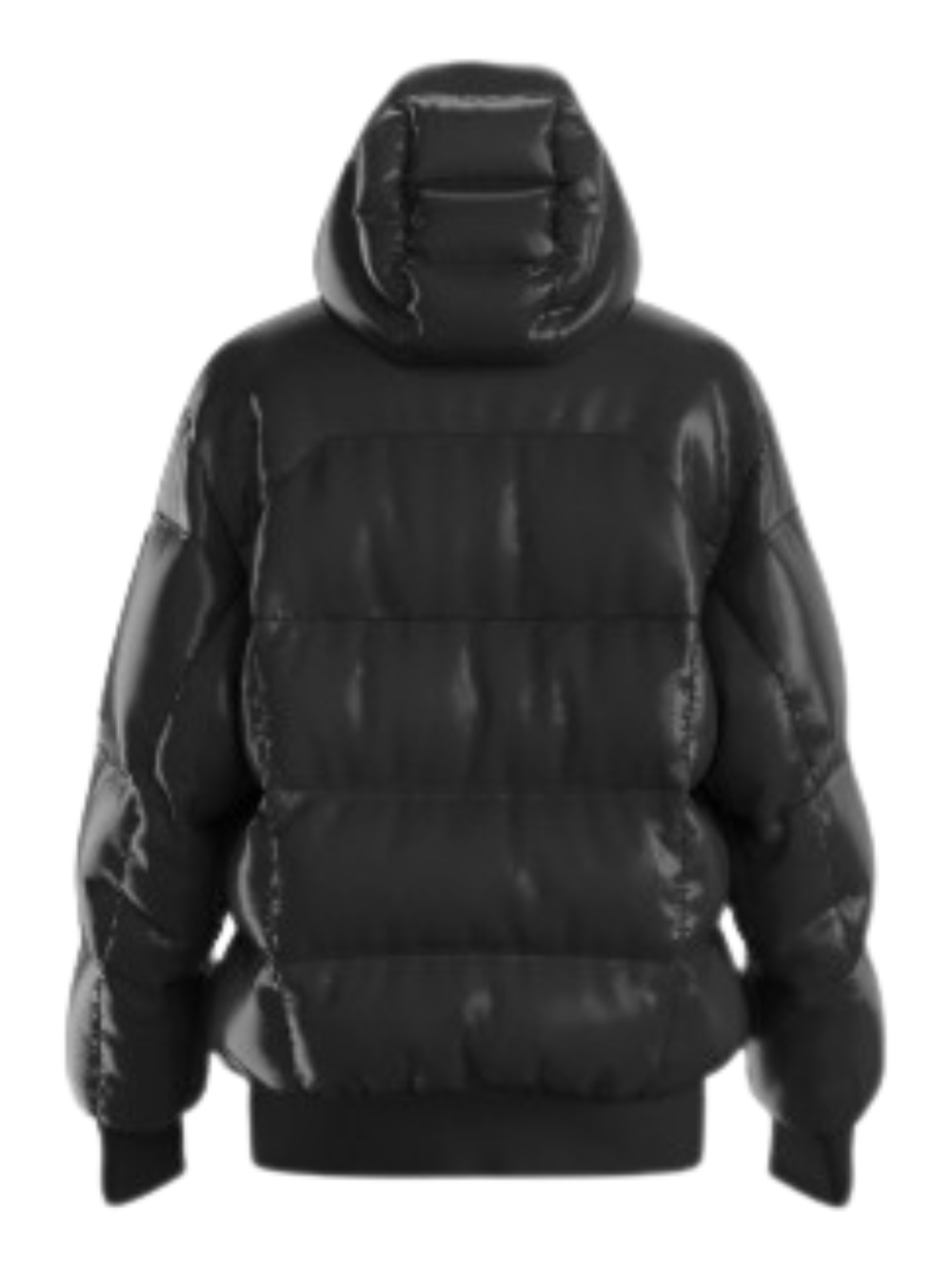 BOSS Long-sleeved Down Jacket Black
