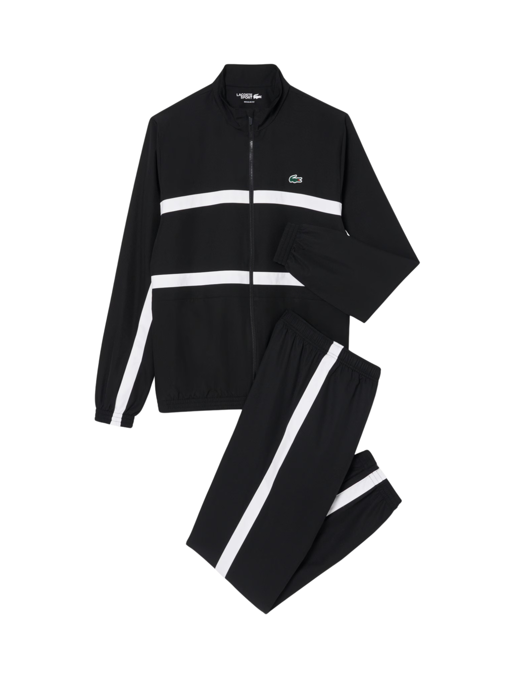 LACOSTE Sport Printed Tracksuit Black