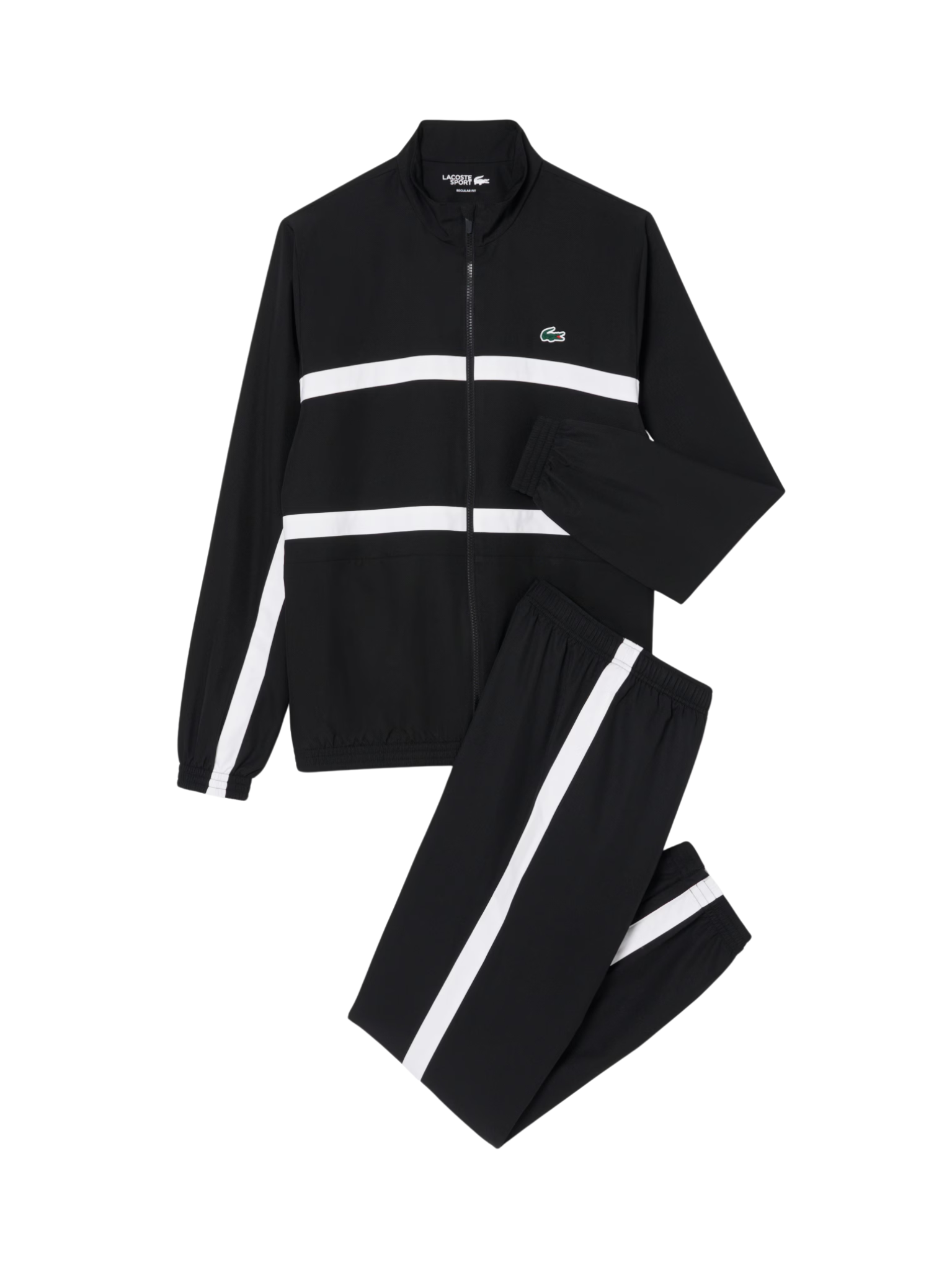 LACOSTE Sport Printed Tracksuit Black
