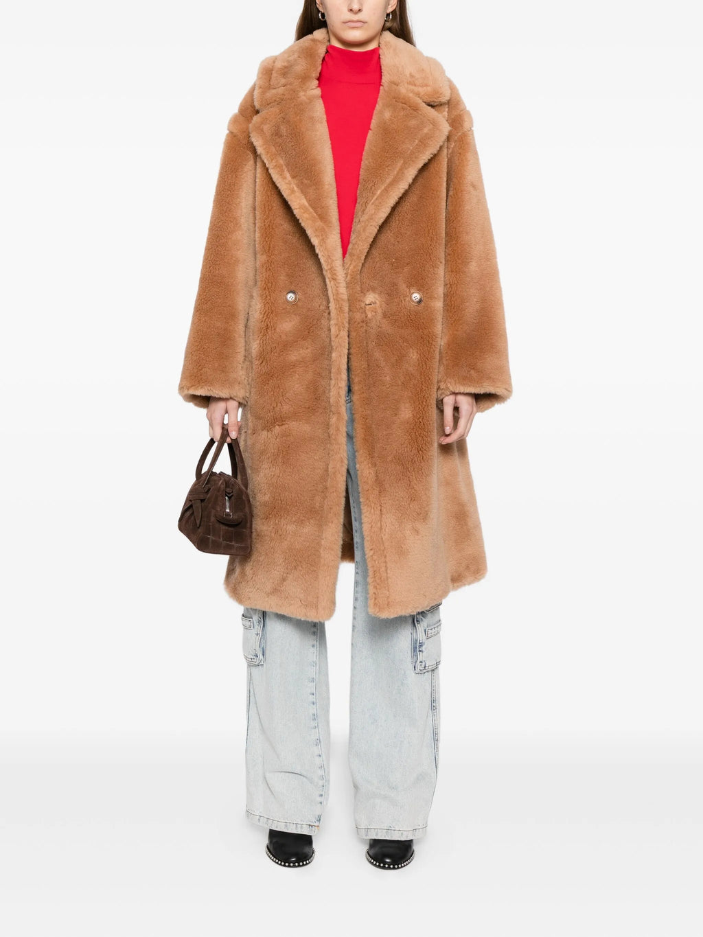 STAND STUDIO WOMEN Biba Long Coat Beige