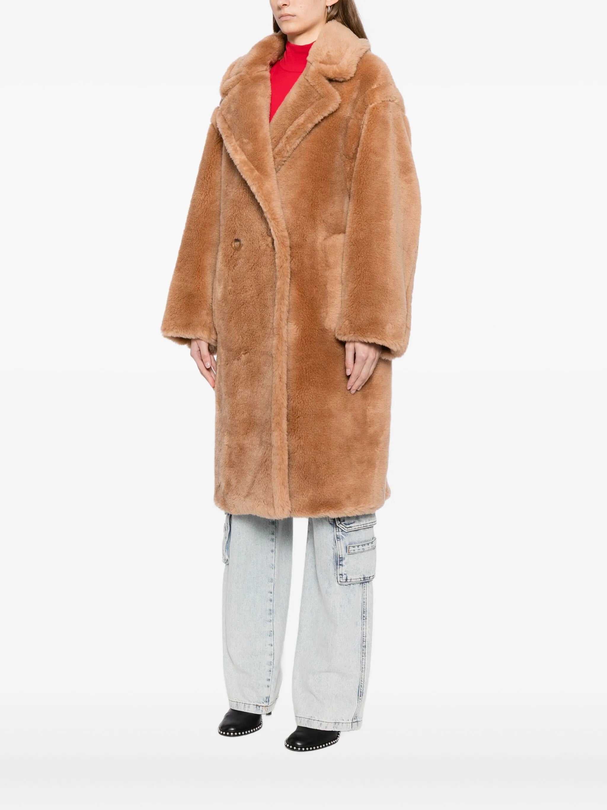 STAND STUDIO WOMEN Biba Long Coat Beige