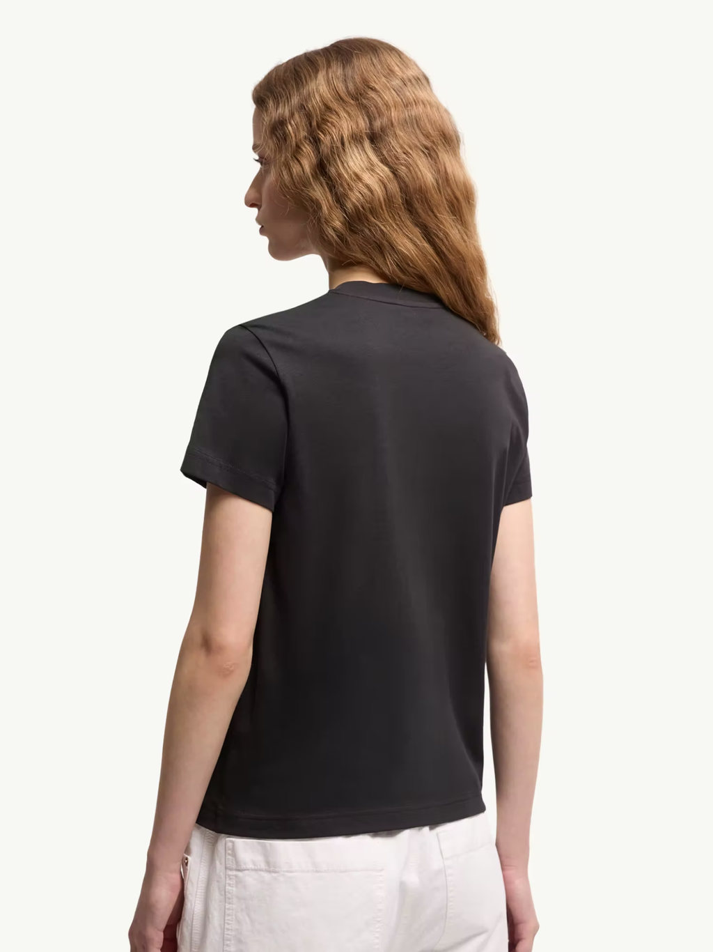 MONCLER WOMEN Logo Patch Cotton T-Shirt (Pack of Three) Black/White/Pink