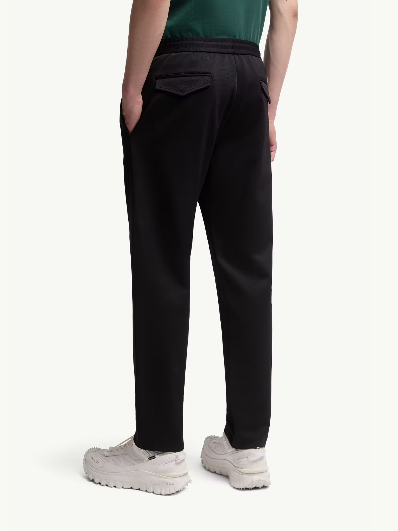 MONCLER Logo Jogging Trousers Black