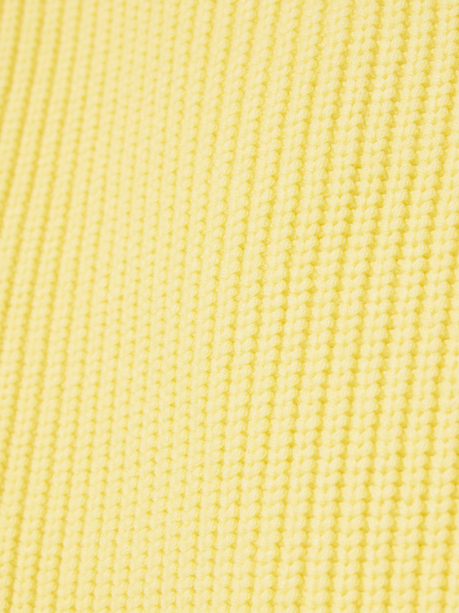 LACOSTE Relaxed Fit Ribbed Cotton Cardigan Pastel Yellow