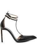 TOM FORD WOMEN T Strap Pumps High Heels Black