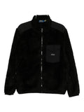 RALPH LAUREN Long Sleeved Full Zip Jacket Black