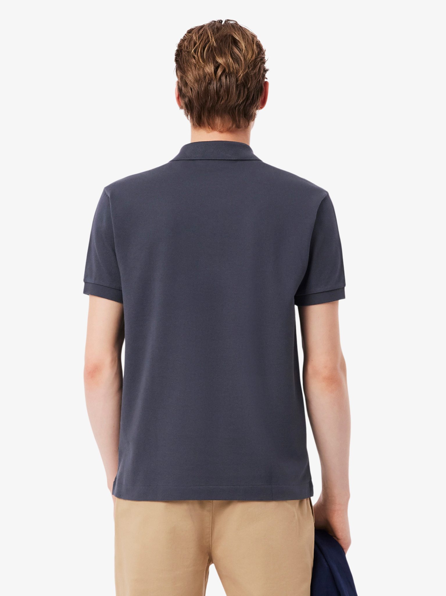 LACOSTE Classic Fit L.12.12 Original Polo Shirt Dark Grey