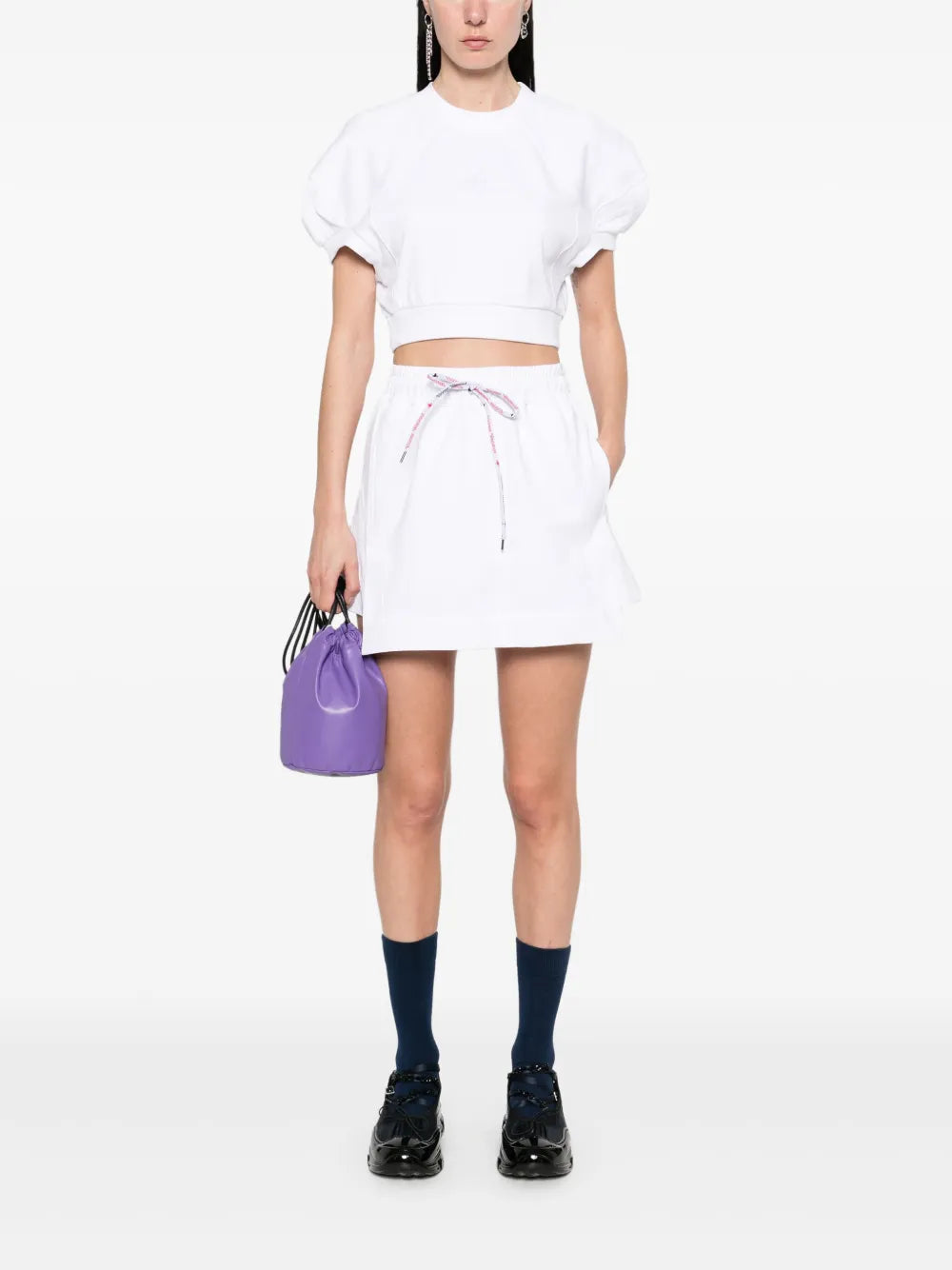 VIVIENNE WESTWOOD WOMEN Cheerleader Skirt White