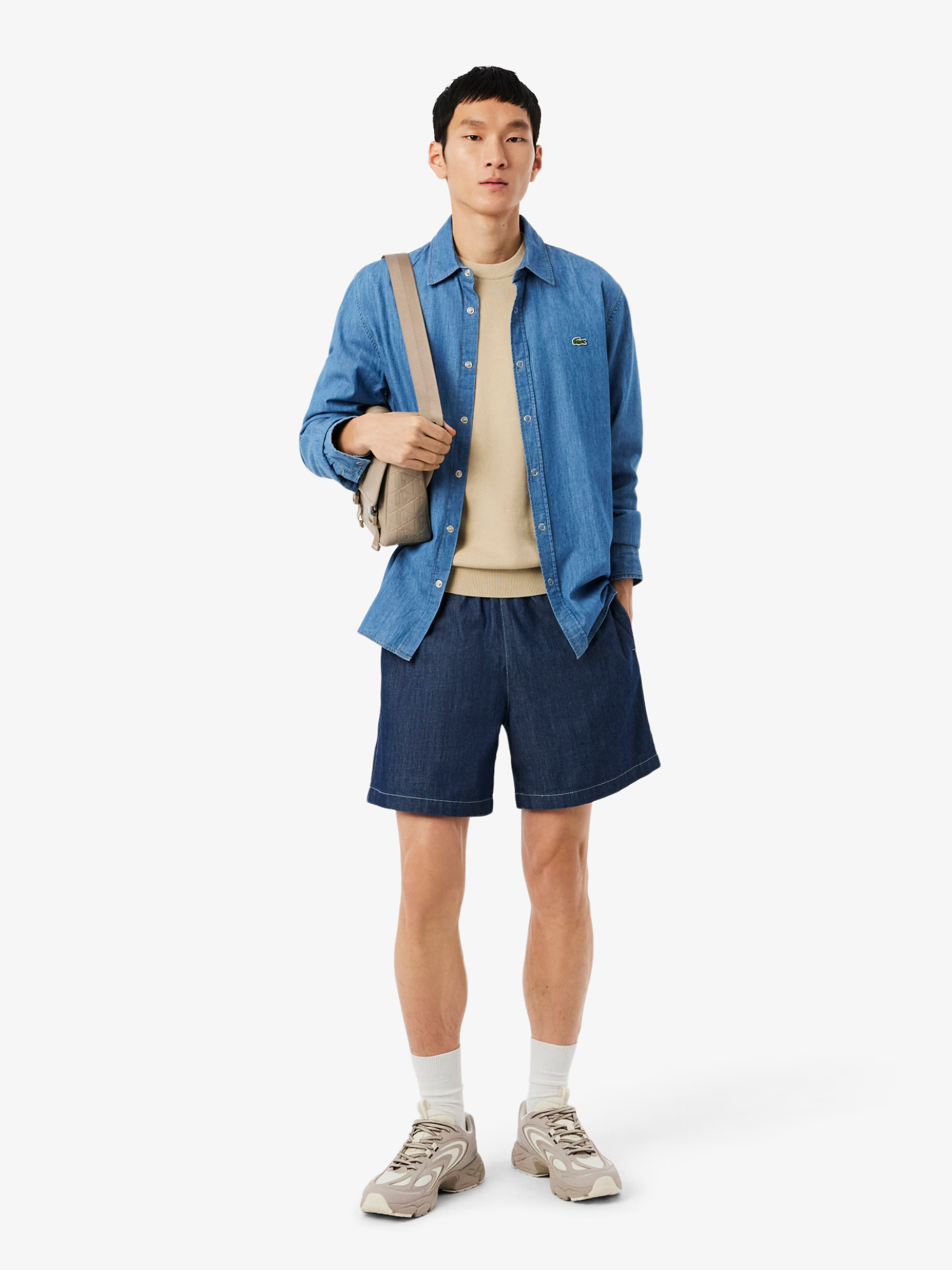 LACOSTE Storm 96 2K Tech Sneakers Grey/White