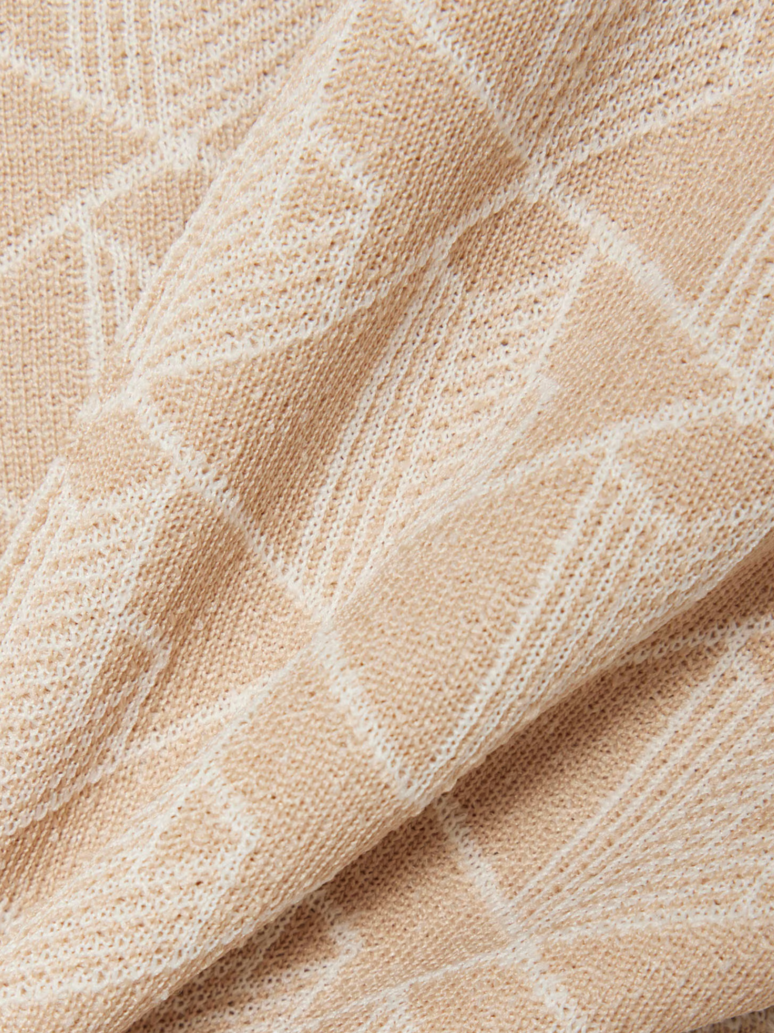 LACOSTE WOMEN Flared Monogram Sweatpants Beige
