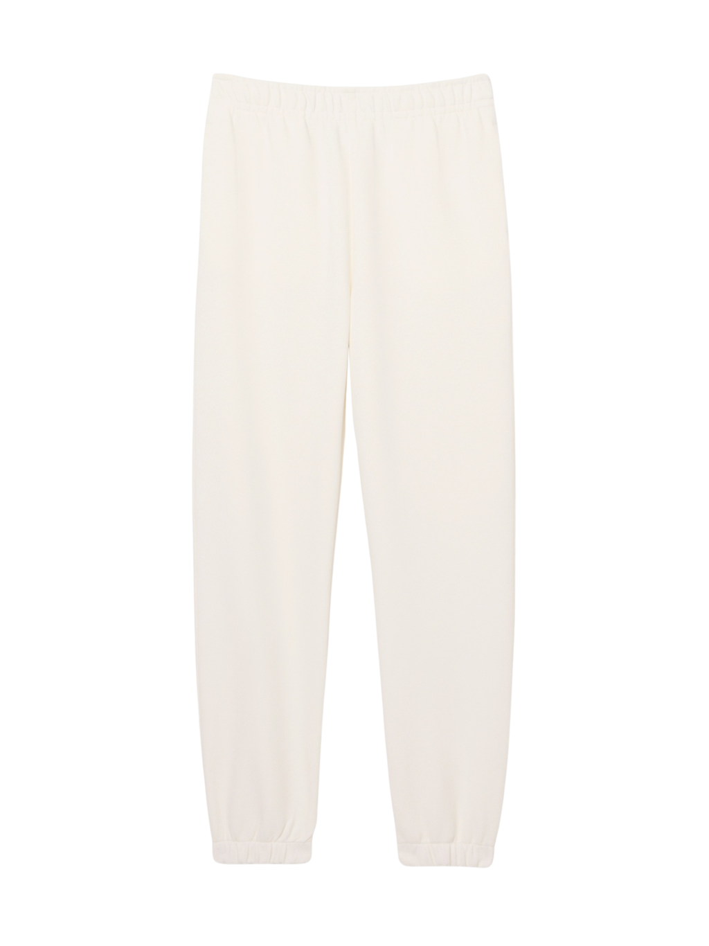 LACOSTE WOMEN Piqué Sweatpants White