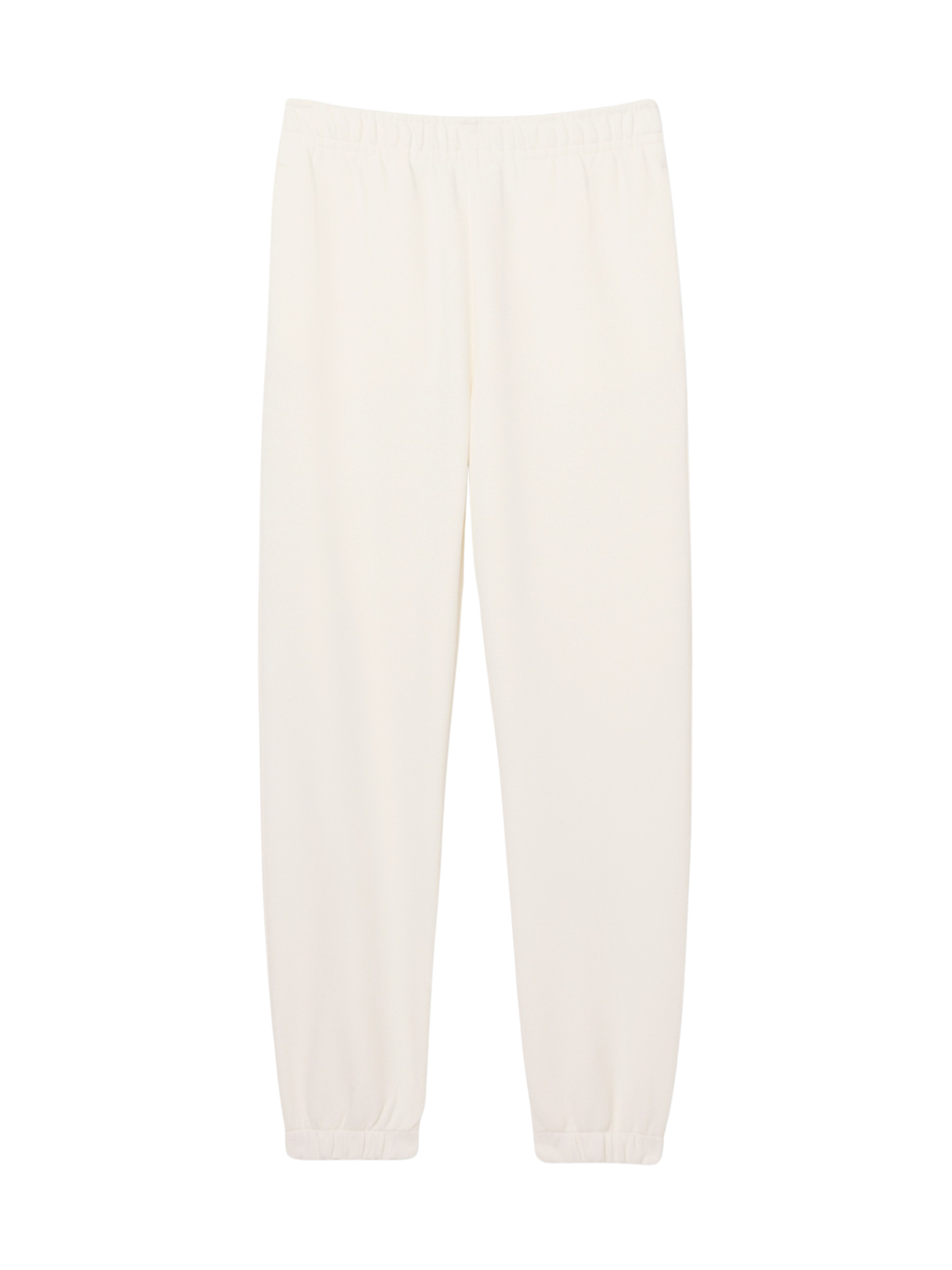 LACOSTE WOMEN Piqué Sweatpants White