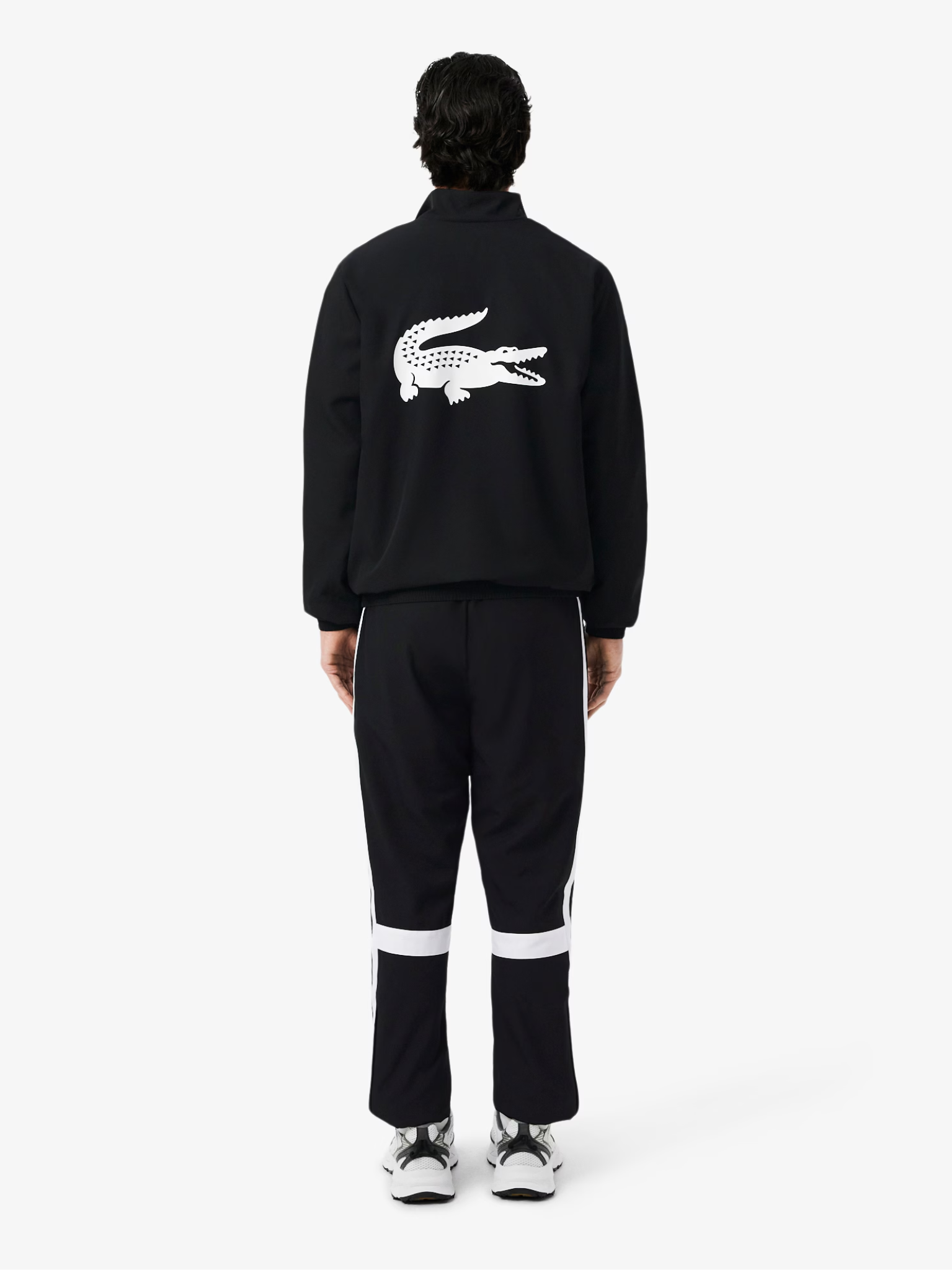 LACOSTE Sport Printed Tracksuit Black