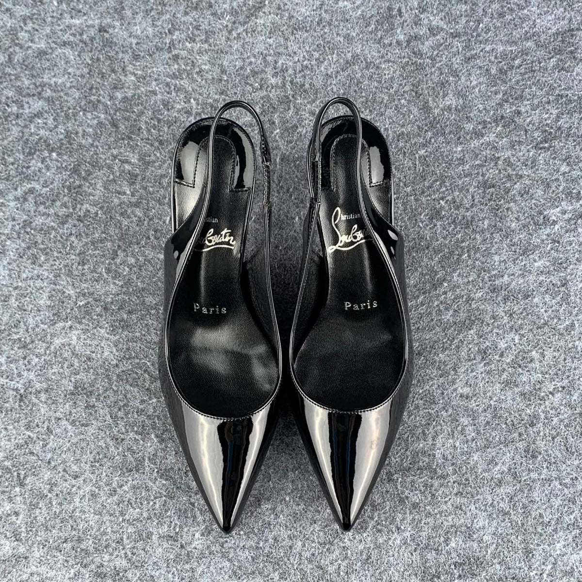 Christian Louboutin Posticha 80 Slingback Pump 'Black'