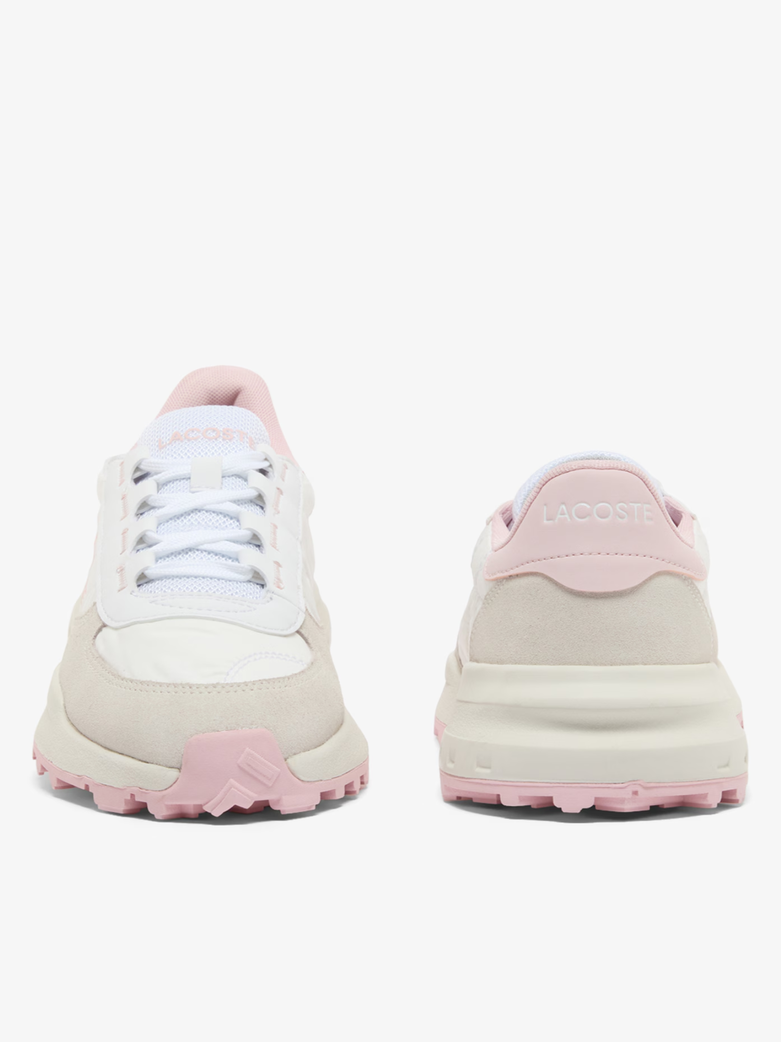 LACOSTE WOMEN Elite Active Evo Sneakers White/Light Pink
