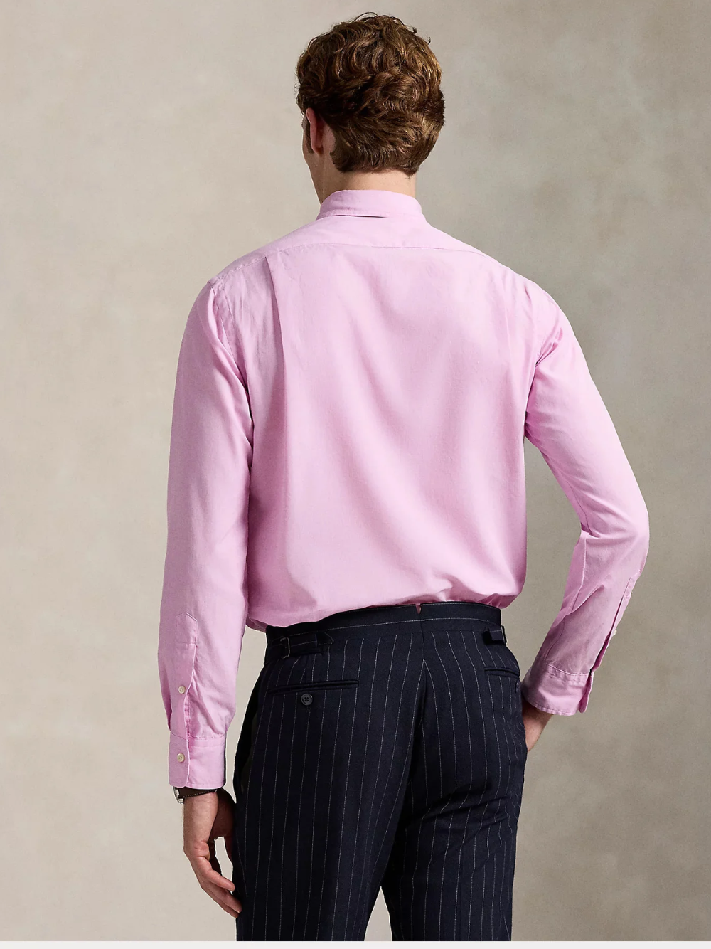 RALPH LAUREN Classic Fit End-On-End Shirt Pink