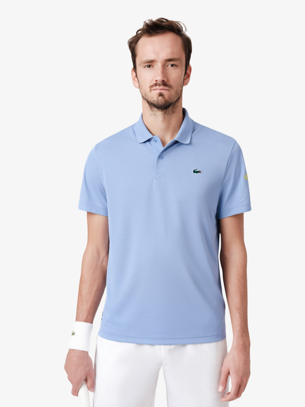 LACOSTE x Daniil Medvedev Polo Shirt Light Blue