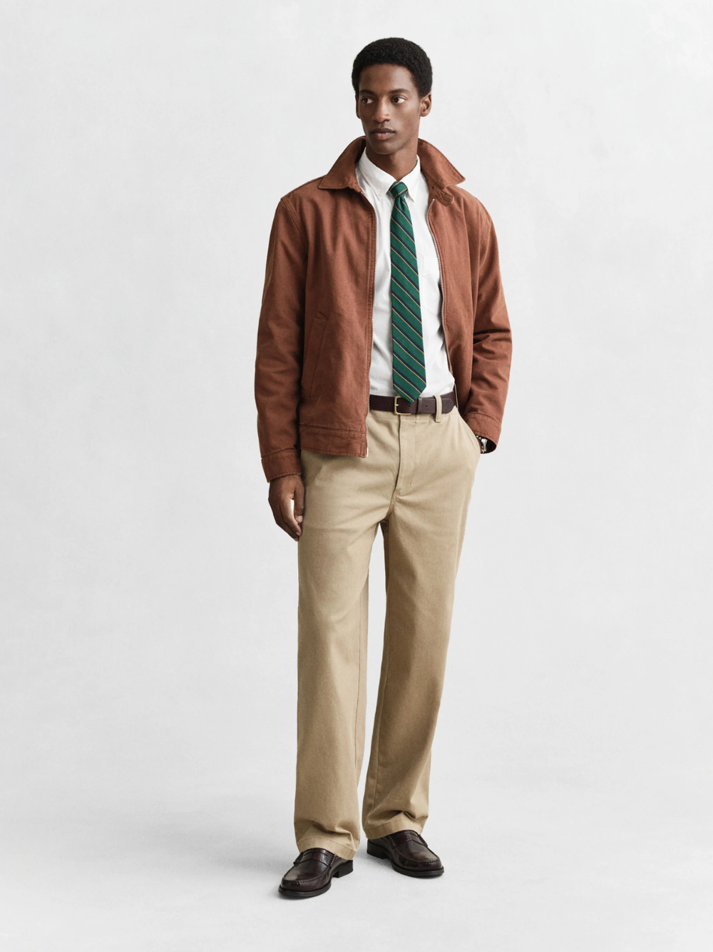 GANT Regular Fit Classic Poplin Shirt White