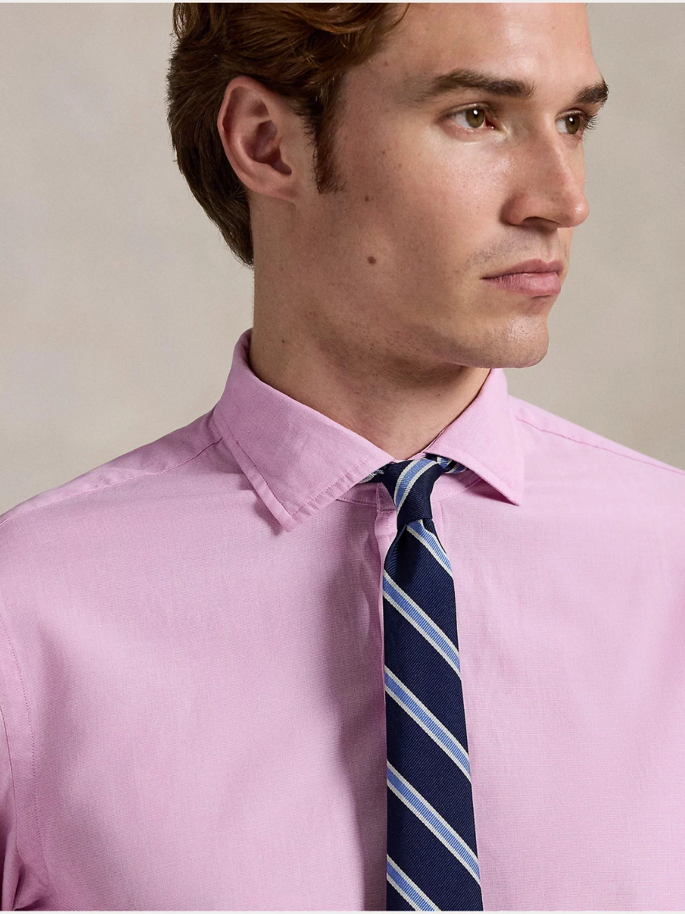 RALPH LAUREN Classic Fit End-On-End Shirt Pink