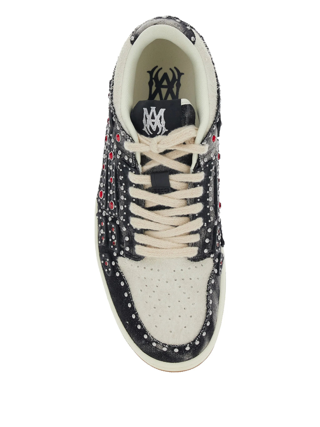 AMIRI Stud Skel Top Low Sneakers Black