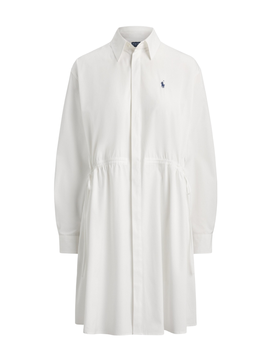 RALPH LAUREN WOMEN Margo Long-sleeves Shirt Dress White