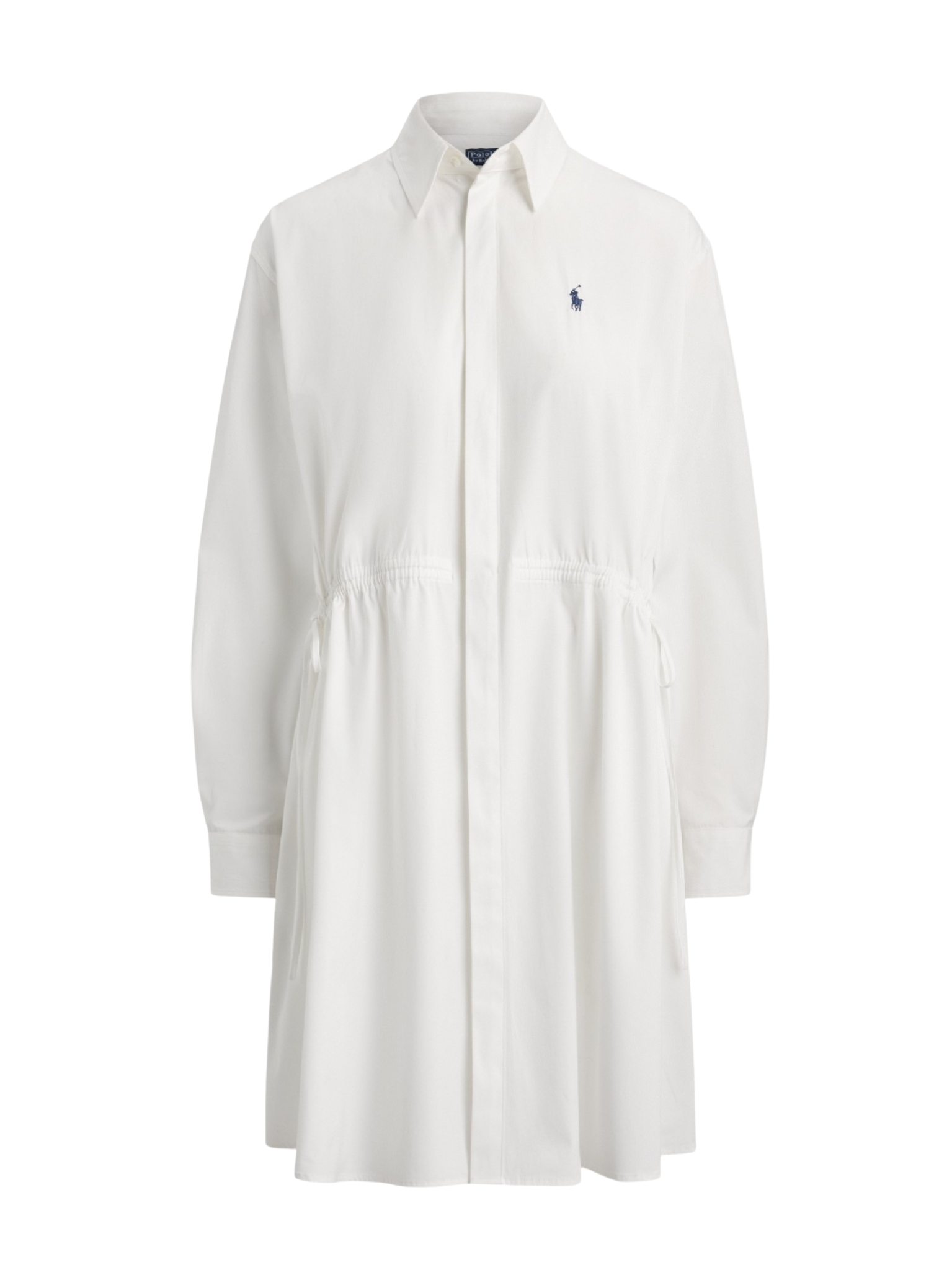 RALPH LAUREN WOMEN Margo Long-sleeves Shirt Dress White