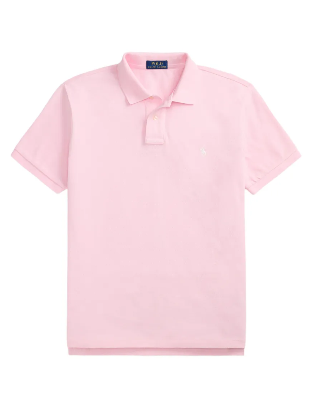 RALPH LAUREN The Iconic Classic Fit Mesh Polo Shirt Bath Pink