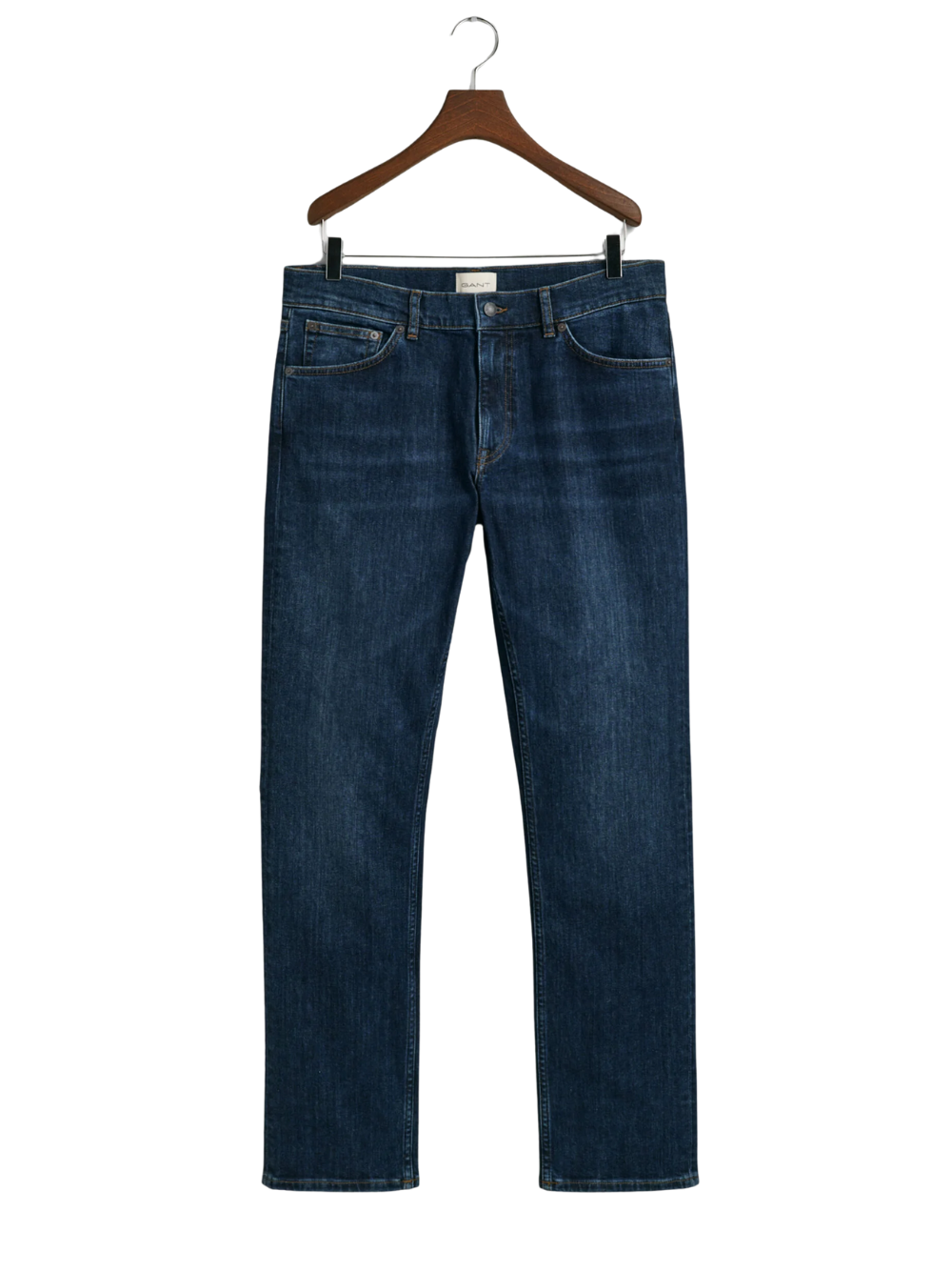 GANT Regular Fit Jeans Dark Blue Worn In