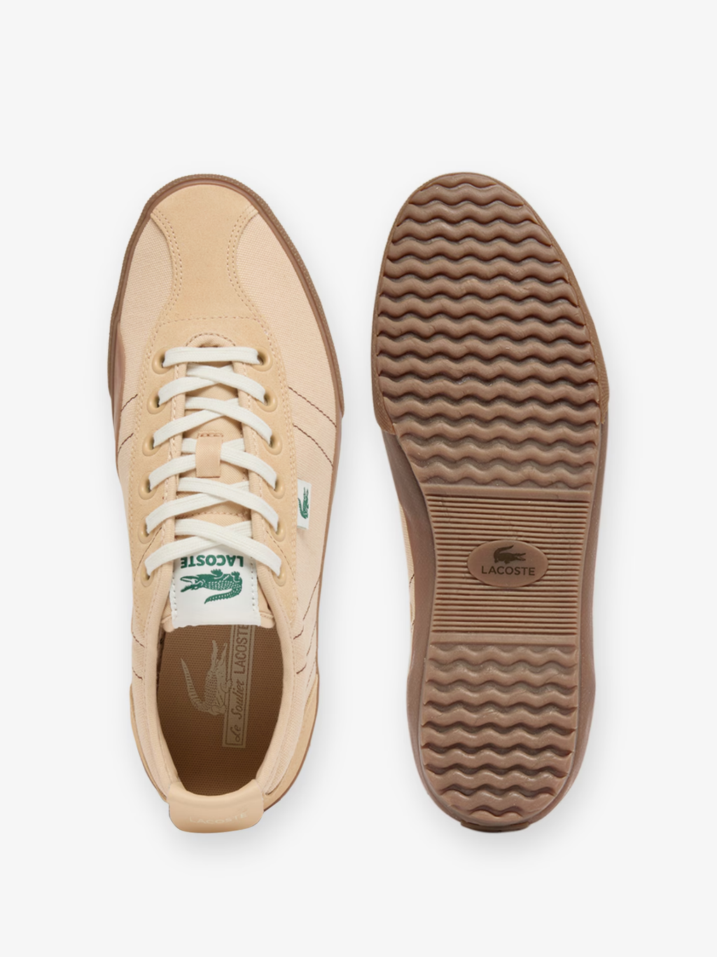LACOSTE Backslam Sneakers Tan/Gum