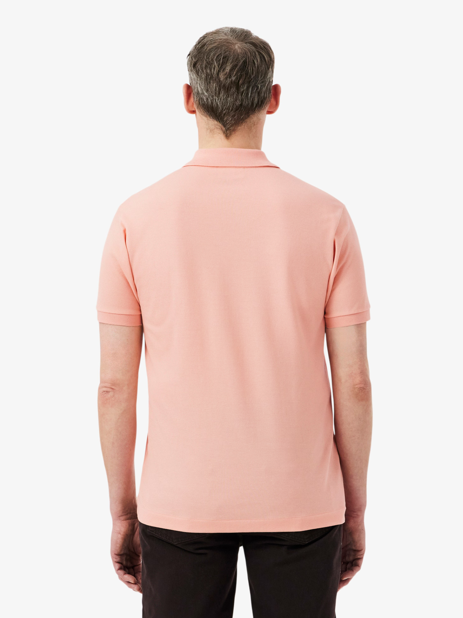 LACOSTE Classic Fit L.12.12 Original Polo Shirt Coral Pink