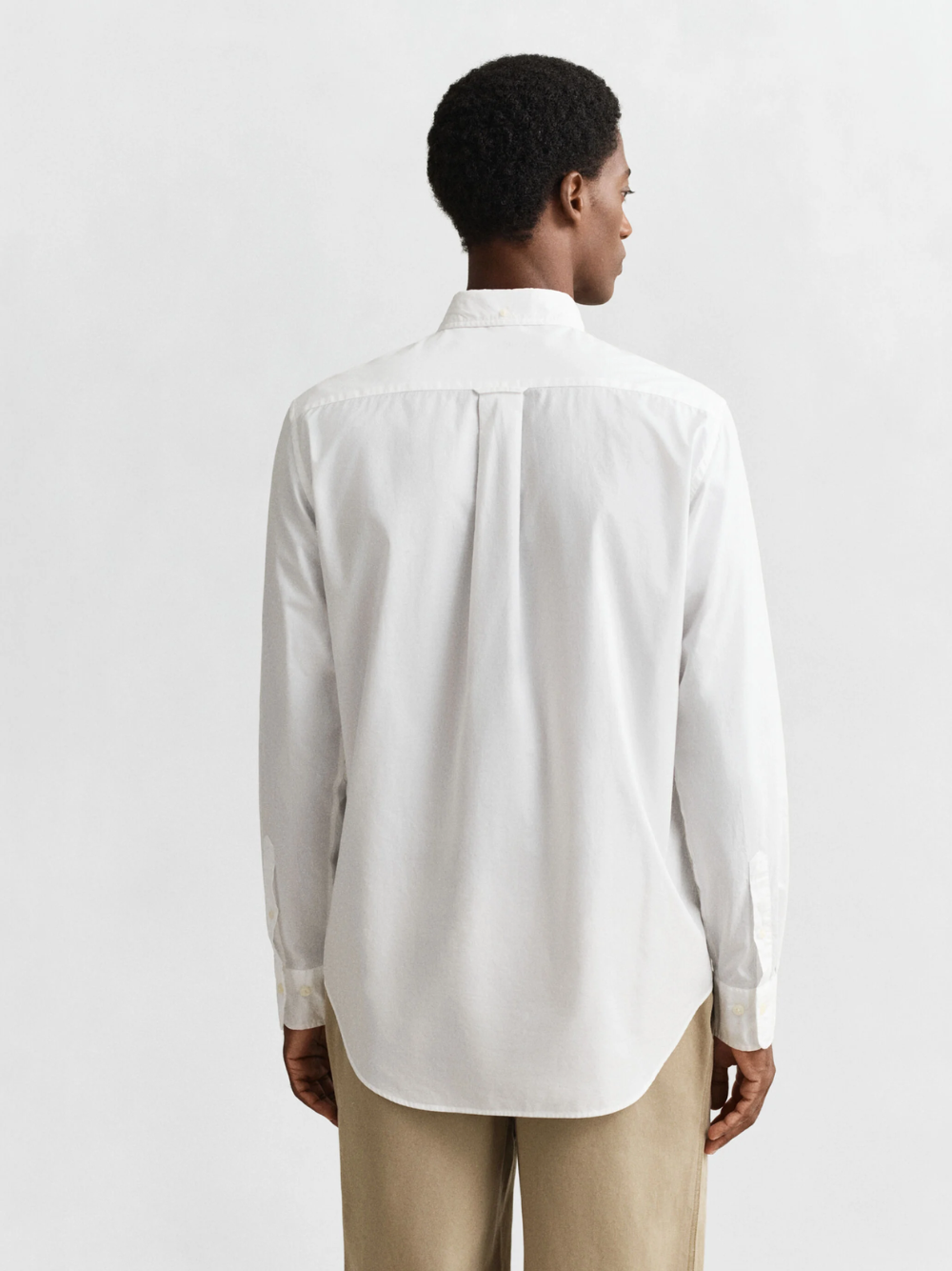 GANT Regular Fit Classic Poplin Shirt White
