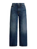 RALPH LAUREN WOMEN High-rise Wide-leg Crop Jeans Mylio Wash