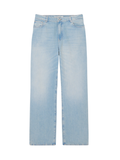 LACOSTE Loose Fit Denim Jeans Blue