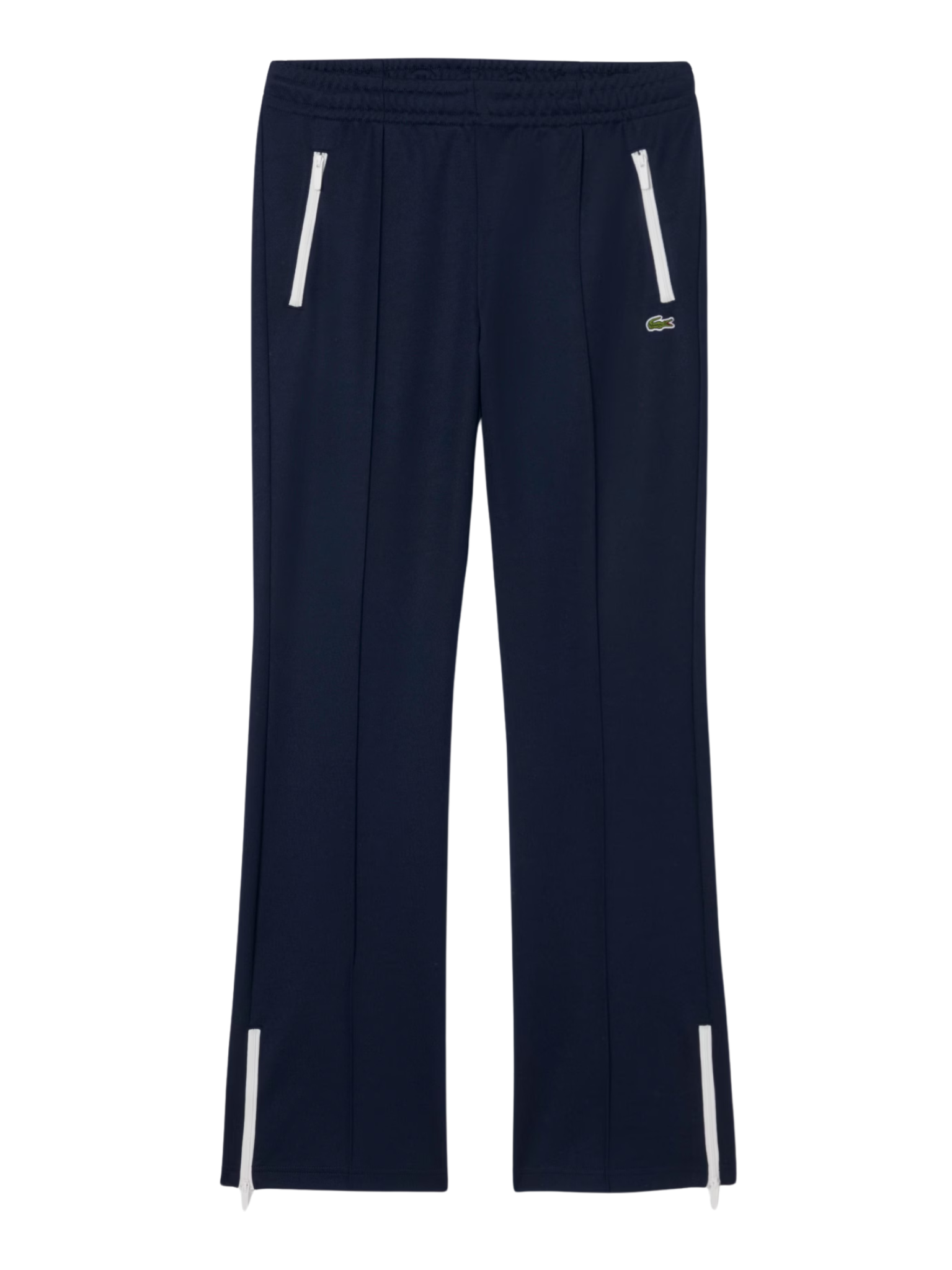LACOSTE WOMEN Flared Pleated Sweatpants Midnight Blue