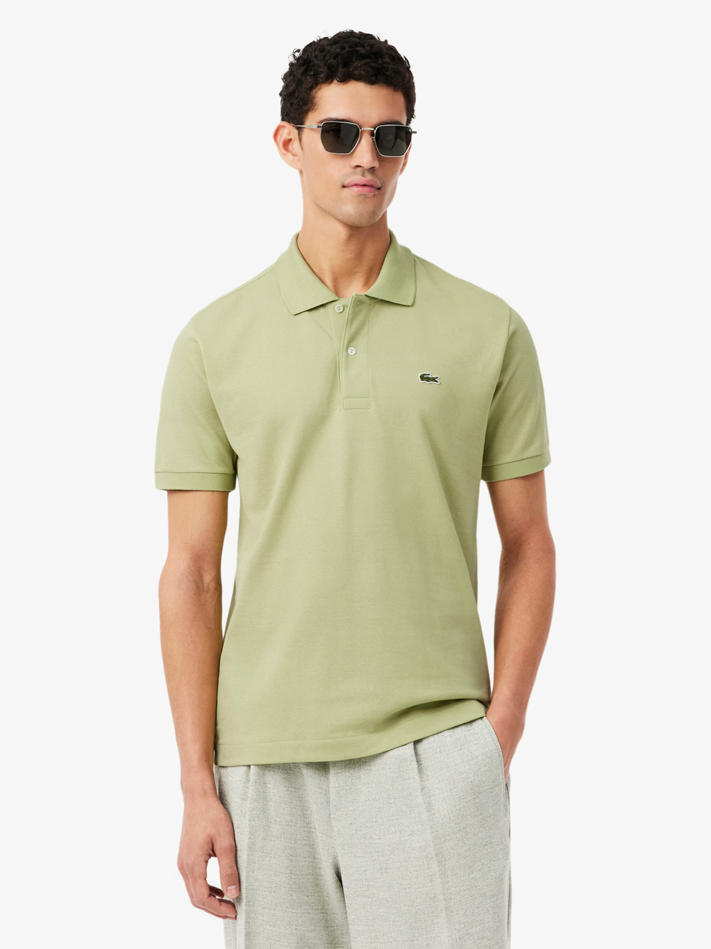 LACOSTE Classic Fit L.12.12 Original Polo Shirt Green