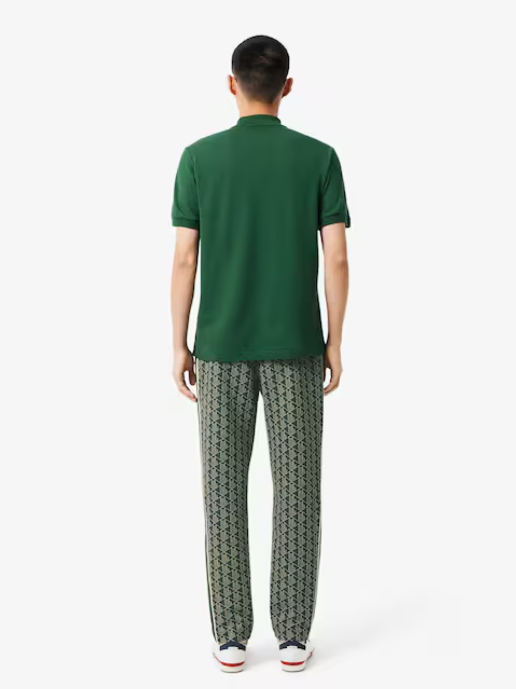LACOSTE Paris Monogram Sweatpants Green