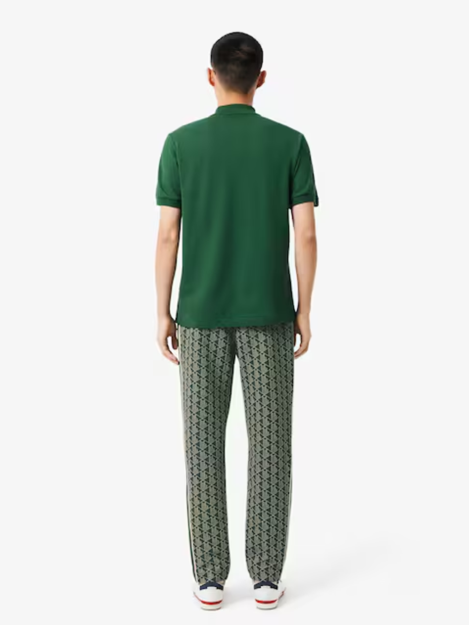 LACOSTE Paris Monogram Sweatpants Green