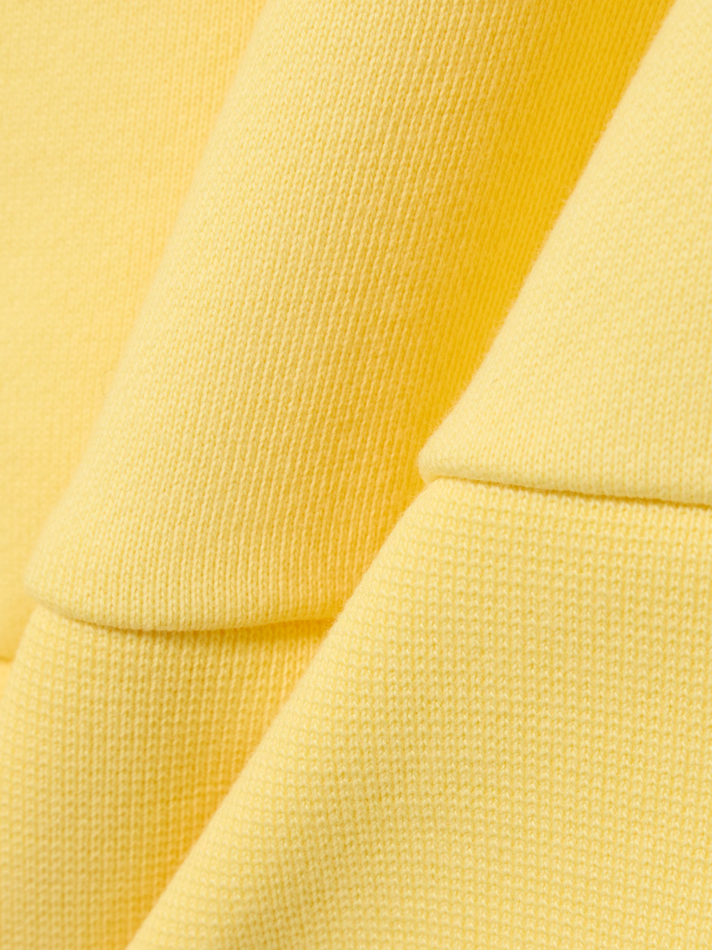 LACOSTE Classic Fit Fleece Sweatshirt Pastel Yellow