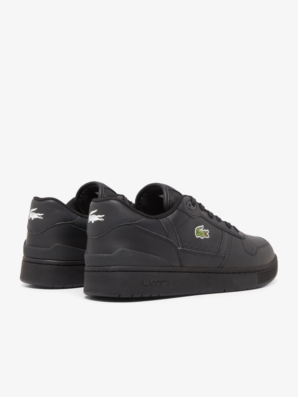 LACOSTE T-Clip Set Leather Sneakers Black