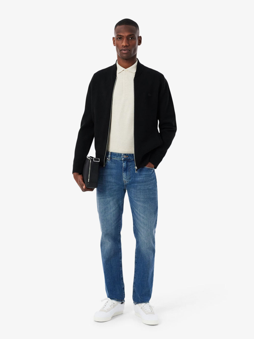 LACOSTE 5 Pocket Slim Fit Indigo Jeans Blue
