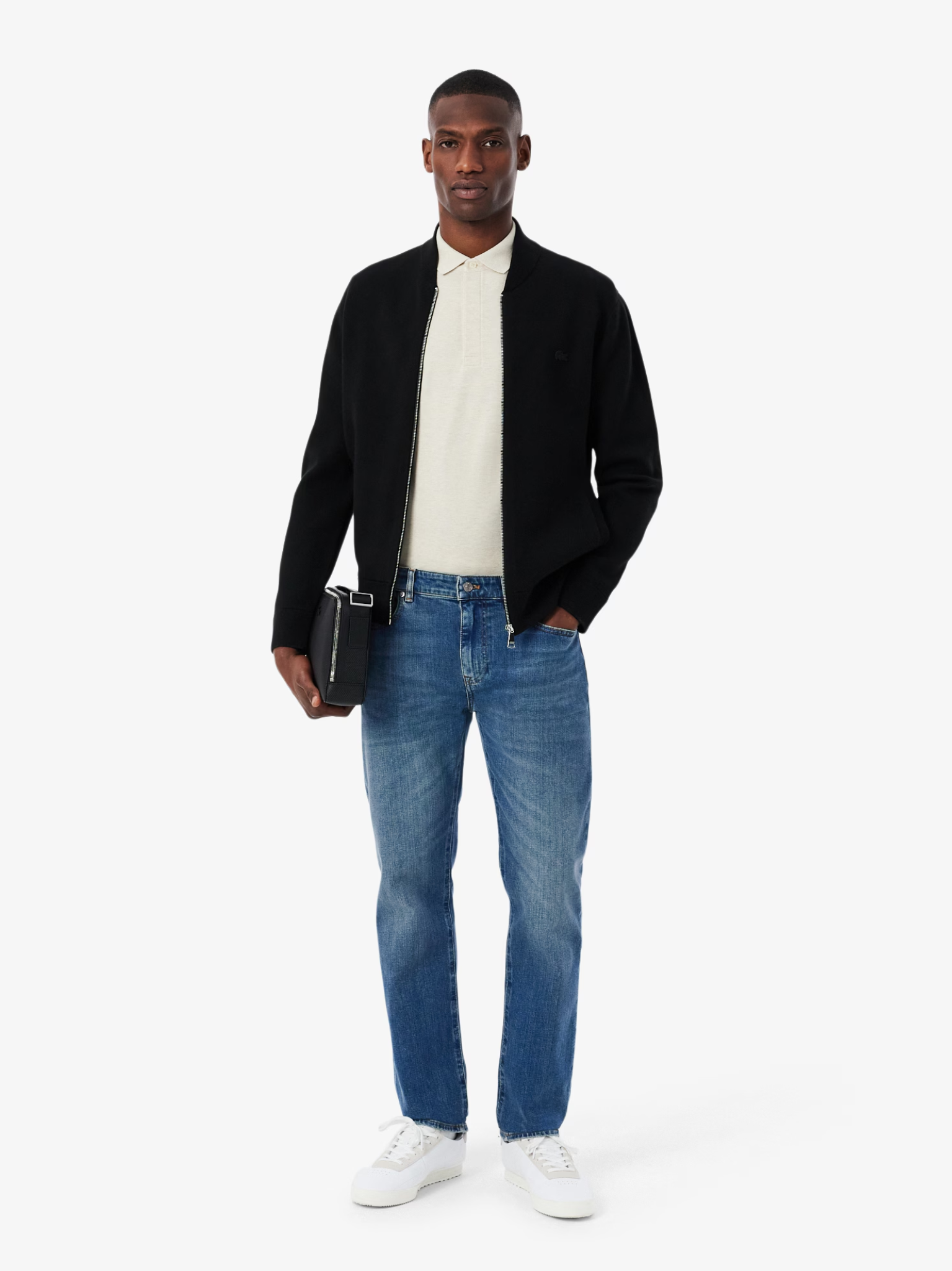 LACOSTE 5 Pocket Slim Fit Indigo Jeans Blue