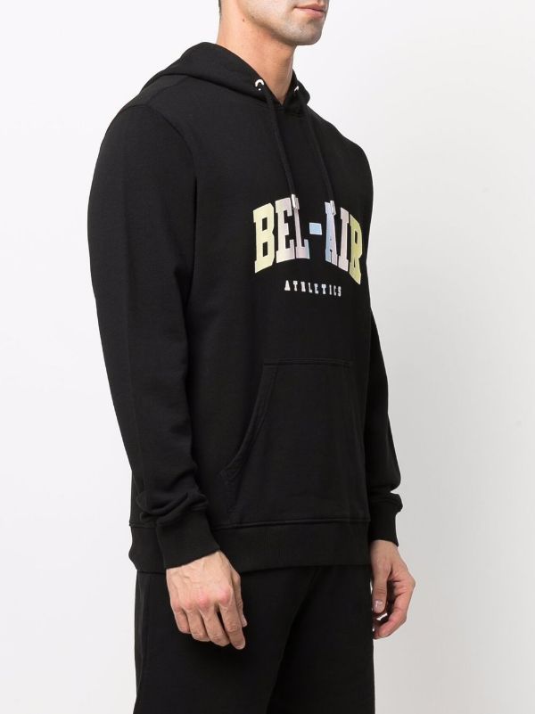 BEL-AIR ATHLETICS Logo Hoodie Black