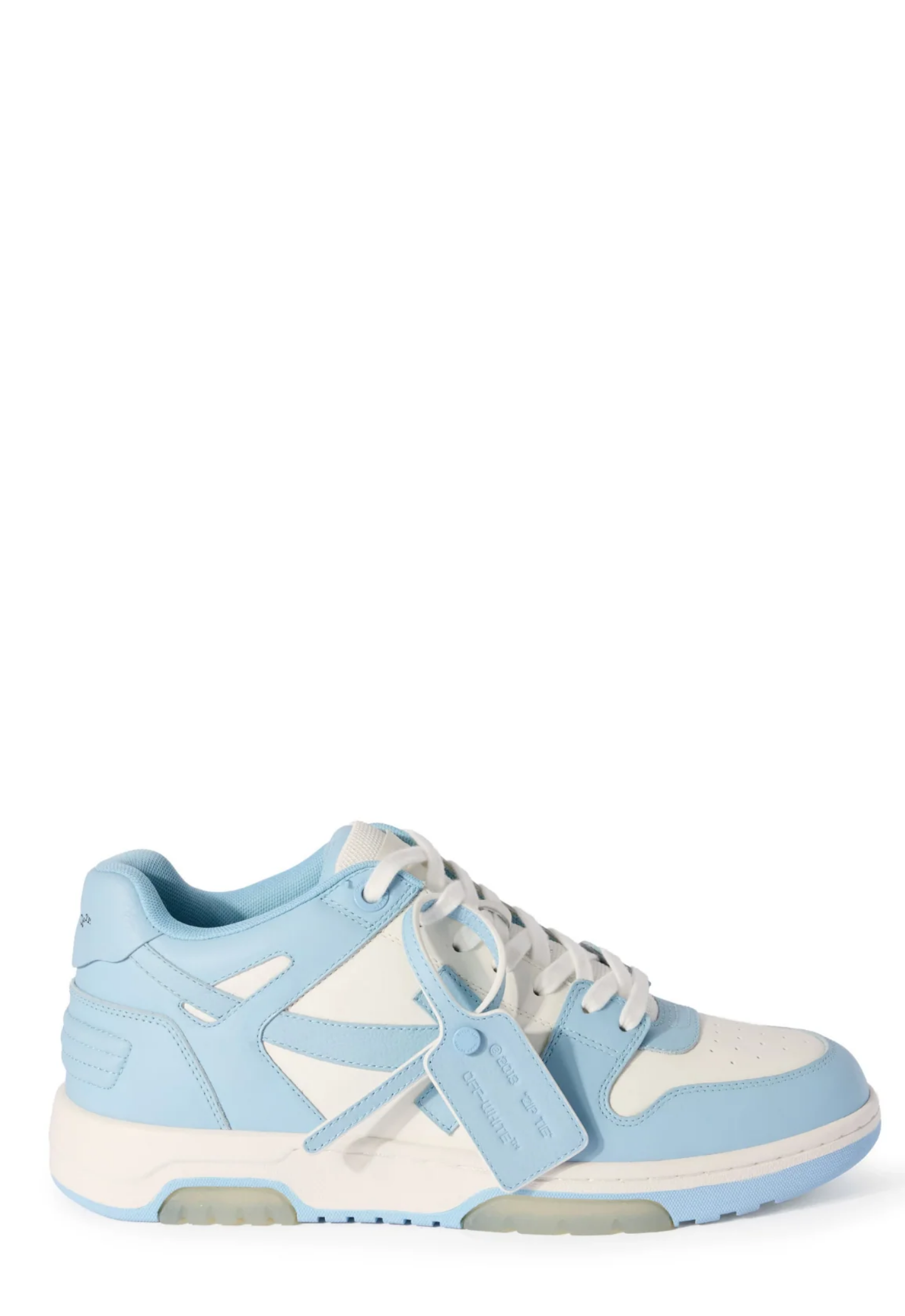 OFF WHITE MENS Out Of Office Sneakers White/Light Blue