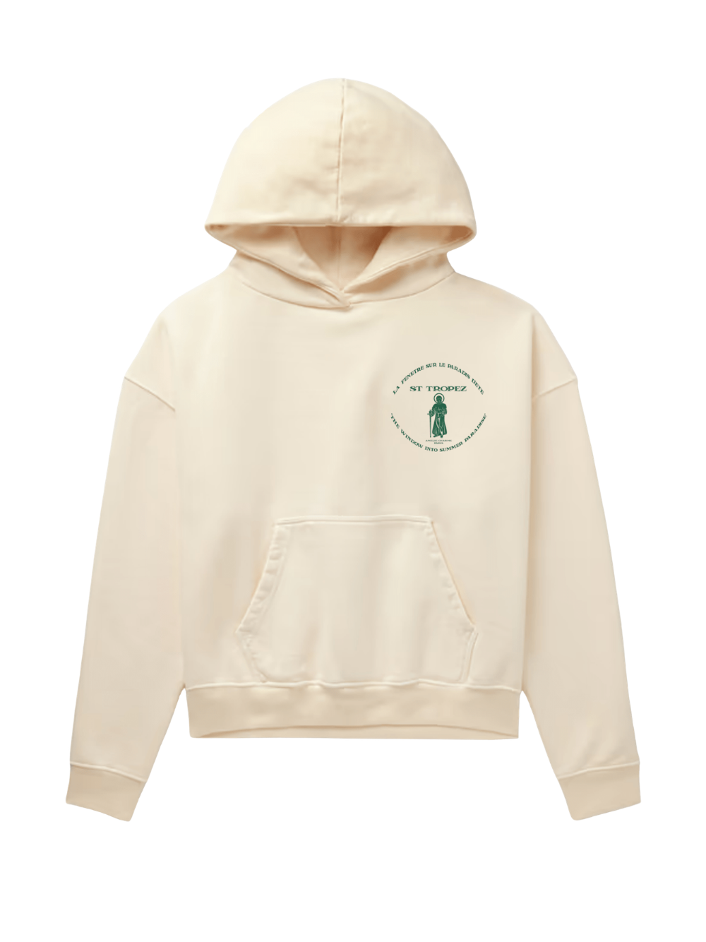 AMÉLIE CHARME St Tropez Hoodie Cream