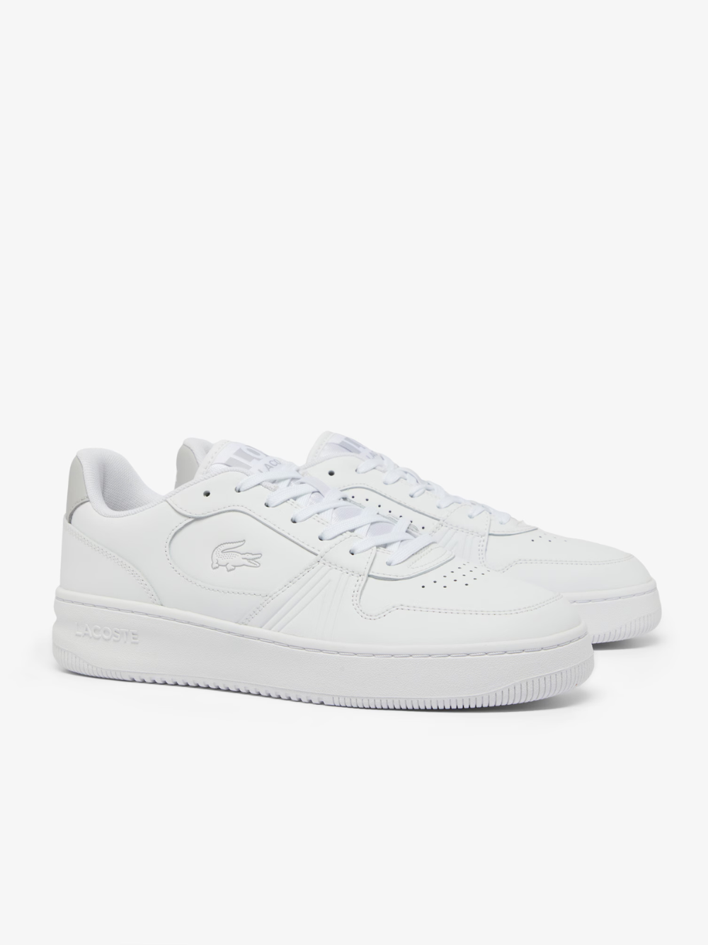LACOSTE L001 Set Leather Sneakers White