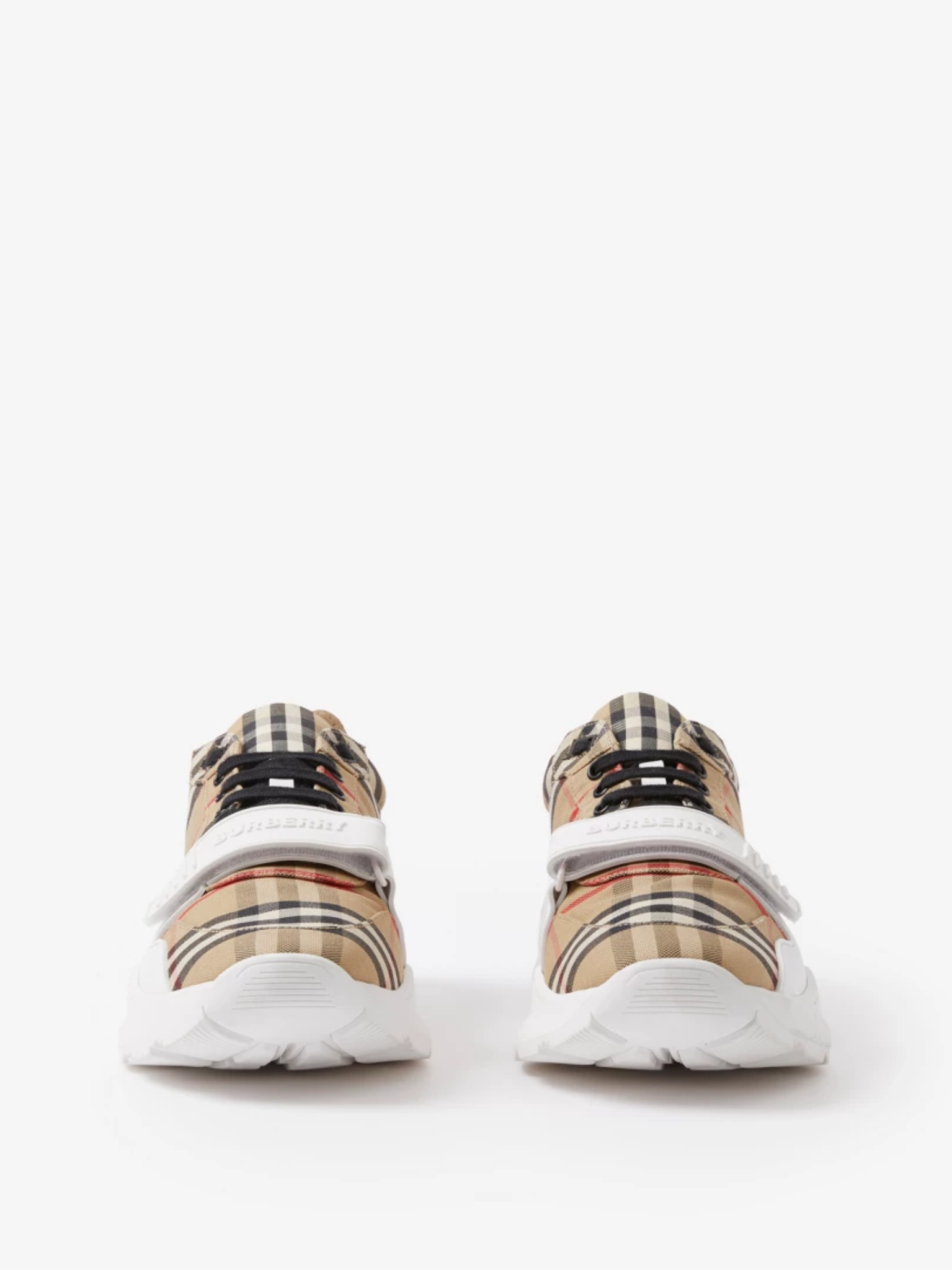 BURBERRY Regis Low Top Sneakers Archive Beige