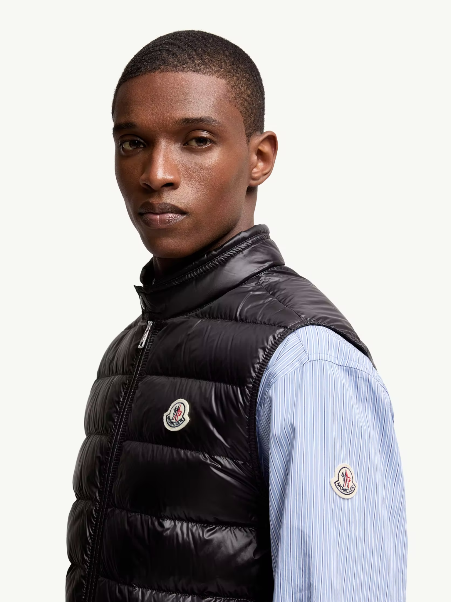 MONCLER Gui Packable Down Gilet Black